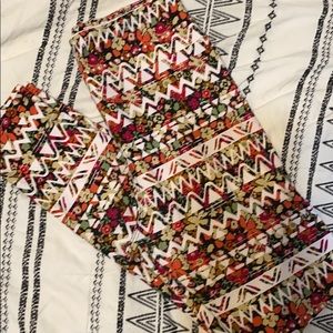 Lularoe OS leggings | Printed